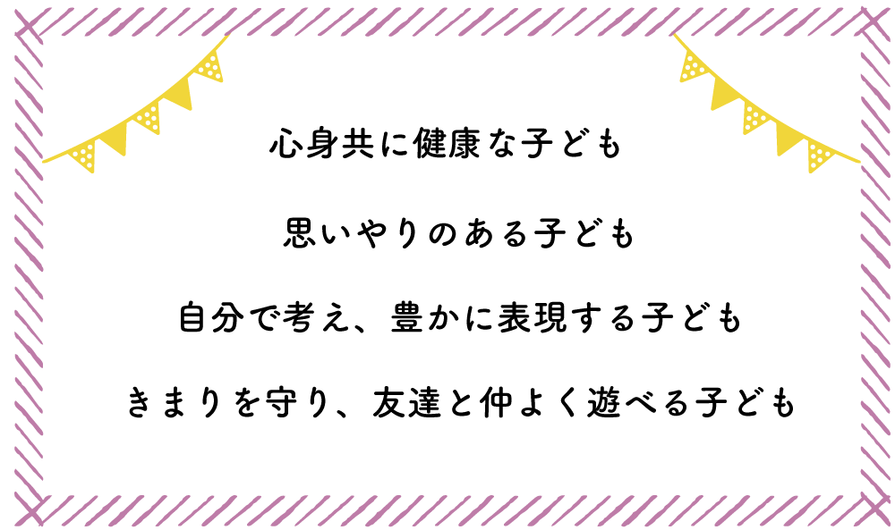 目標とする子ども像
